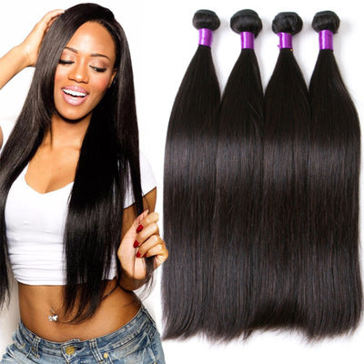 Brazilian Human Hair – Straight & Natural Color